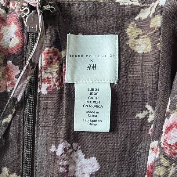 H&M x Brock Collection Summer Floral Dress - Picture 2 of 3